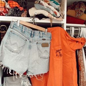 Wrangler vintage cutt offs